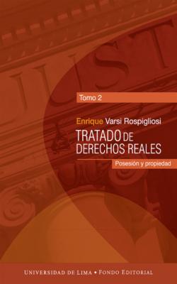 Tratado de derechos reales (Tomo 2) - Enrique Varsi Rospigliosi 