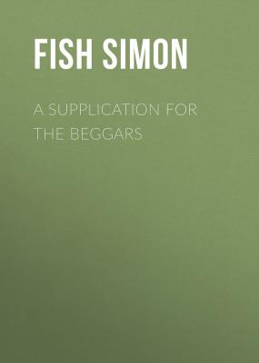 A Supplication for the Beggars - Fish Simon 