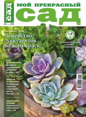 Мой прекрасный сад №01/2018 - Отсутствует Журнал «Мой прекрасный сад» 2018