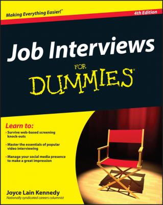 Job Interviews For Dummies - Joyce Lain Kennedy 