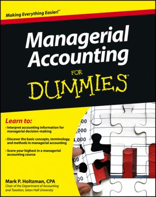 Managerial Accounting For Dummies - Mark Holtzman P. 