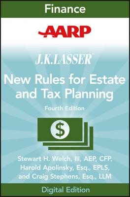 AARP JK Lasser's New Rules for Estate and Tax Planning - Stewart Welch H. 