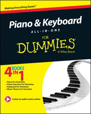 Piano and Keyboard All-in-One For Dummies - Michael  Pilhofer 