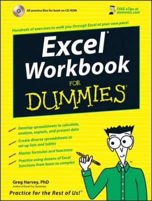 Excel Workbook For Dummies - Greg  Harvey 