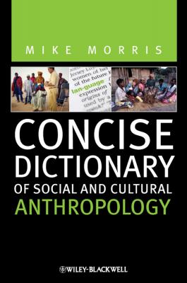 Concise Dictionary of Social and Cultural Anthropology - Mike  Morris 