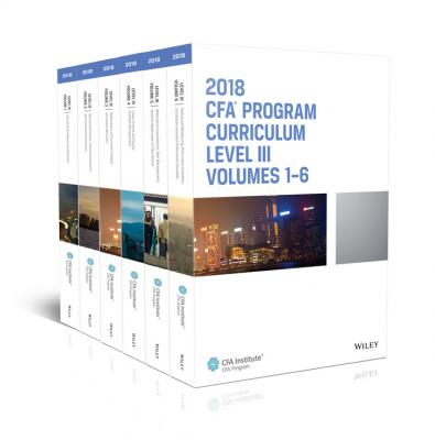 CFA Program Curriculum 2018 Level III - CFA Institute 