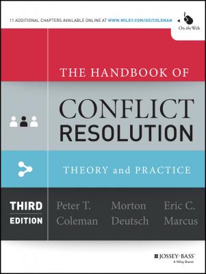 The Handbook of Conflict Resolution. Theory and Practice - Morton  Deutsch 
