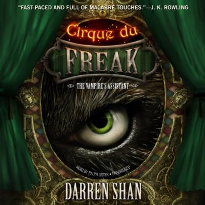 Vampire's Assistant - Darren Shan Cirque du Freak: The Saga of Darren Shan
