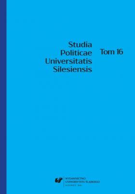 Studia Politicae Universitatis Silesiensis. T. 16 - ÐžÑ‚ÑÑƒÑ‚ÑÑ‚Ð²ÑƒÐµÑ‚ 
