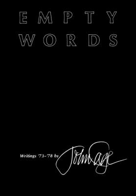 Empty Words - John Cage 