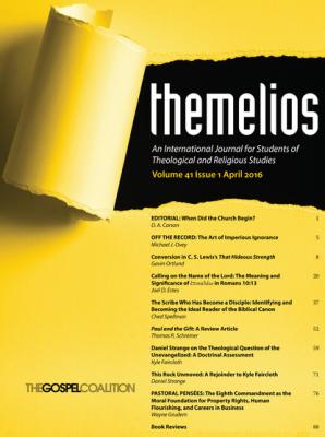 Themelios, Volume 41, Issue 1 - Группа авторов 