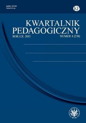 Kwartalnik Pedagogiczny 2015/4 (238) - Группа авторов KWARTALNIK PEDAGOGICZNY