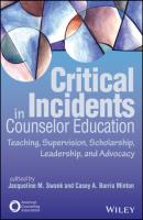 Critical Incidents in Counselor Education - Группа авторов 