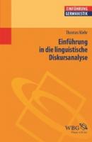 Einführung in die linguistische Diskursanalyse - Thomas Niehr 