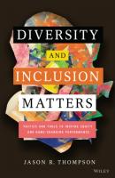 Diversity and Inclusion Matters - Jason R. Thompson 