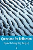 Questions for Reflection - Kerstin Hack Microbooks