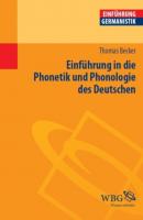 Einführung in die Phonetik und Phonologie des Deutschen - Thomas Becker 