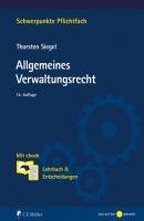 Allgemeines Verwaltungsrecht - Thorsten Siegel 