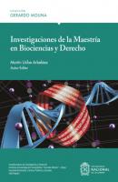 Investigaciones de la Maestría en Biociencias y Derecho - Martín Uribe Arbeláez 