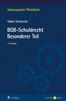 BGB-Schuldrecht Besonderer Teil, eBook - Volker Emmerich 