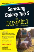 Samsung Galaxy Tab S For Dummies - Dan Gookin 
