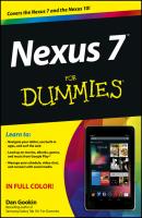 Nexus 7 For Dummies (Google Tablet) - Dan Gookin 