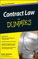 Contract Law For Dummies - Scott Burnham J. 