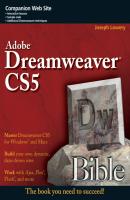 Adobe Dreamweaver CS5 Bible - Joseph  Lowery 