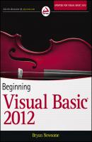 Beginning Visual Basic 2012 - Bryan  Newsome 