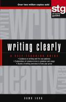 Writing Clearly. A Self-Teaching Guide - Dawn  Sova 