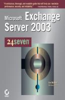 Microsoft Exchange Server 2003 24seven - Jim  McBee 