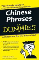 Chinese Phrases For Dummies - Wendy  Abraham 