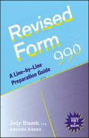 Revised Form 990. A Line-by-Line Preparation Guide - Jody  Blazek 