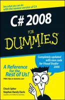 C# 2008 For Dummies - Chuck  Sphar 