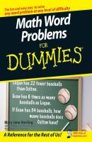 Math Word Problems For Dummies - Mary Sterling Jane 