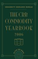 The CRB Commodity Yearbook 2006 with CD-ROM - Commodity Bureau Research 