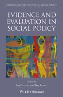Evidence and Evaluation in Social Policy - Greve Bent 