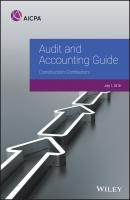 Audit and Accounting Guide: Construction Contractors, 2018 - AICPA 
