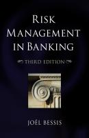 Risk Management in Banking - Joel  Bessis 