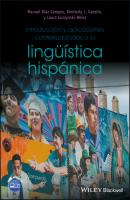 Introducción y aplicaciones contextualizadas a la lingüística hispánica - Manuel  Diaz-Campos 