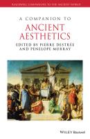 A Companion to Ancient Aesthetics - Penelope  Murray 