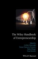 The Wiley Handbook of Entrepreneurship - Tomas  Chamorro-Premuzic 