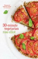 30-Minute Vegetarian - Rose  Elliot 