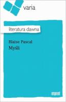 Myśli - Blaise Pascal 