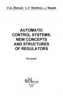 Automatic Control Systems. New Concepts and Structures of Regulators - Вадим Аркадьевич Жмудь 