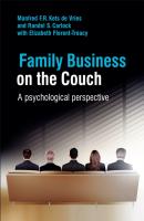 Family Business on the Couch - Elizabeth Florent-Treacy 