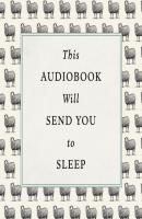 This Audiobook Will Send You To Sleep - Professor K. McCoy and Dr Hardwick 