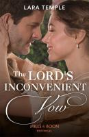 The Lord’s Inconvenient Vow - Lara  Temple 