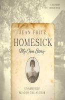 Homesick - Jean  Fritz 