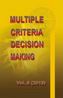 Multiple Criteria Decision Making vol. 8 (2013) - ÐžÑ‚ÑÑƒÑ‚ÑÑ‚Ð²ÑƒÐµÑ‚ 